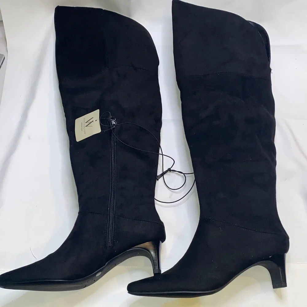 Worthington Black Over the Knee‎ Boots